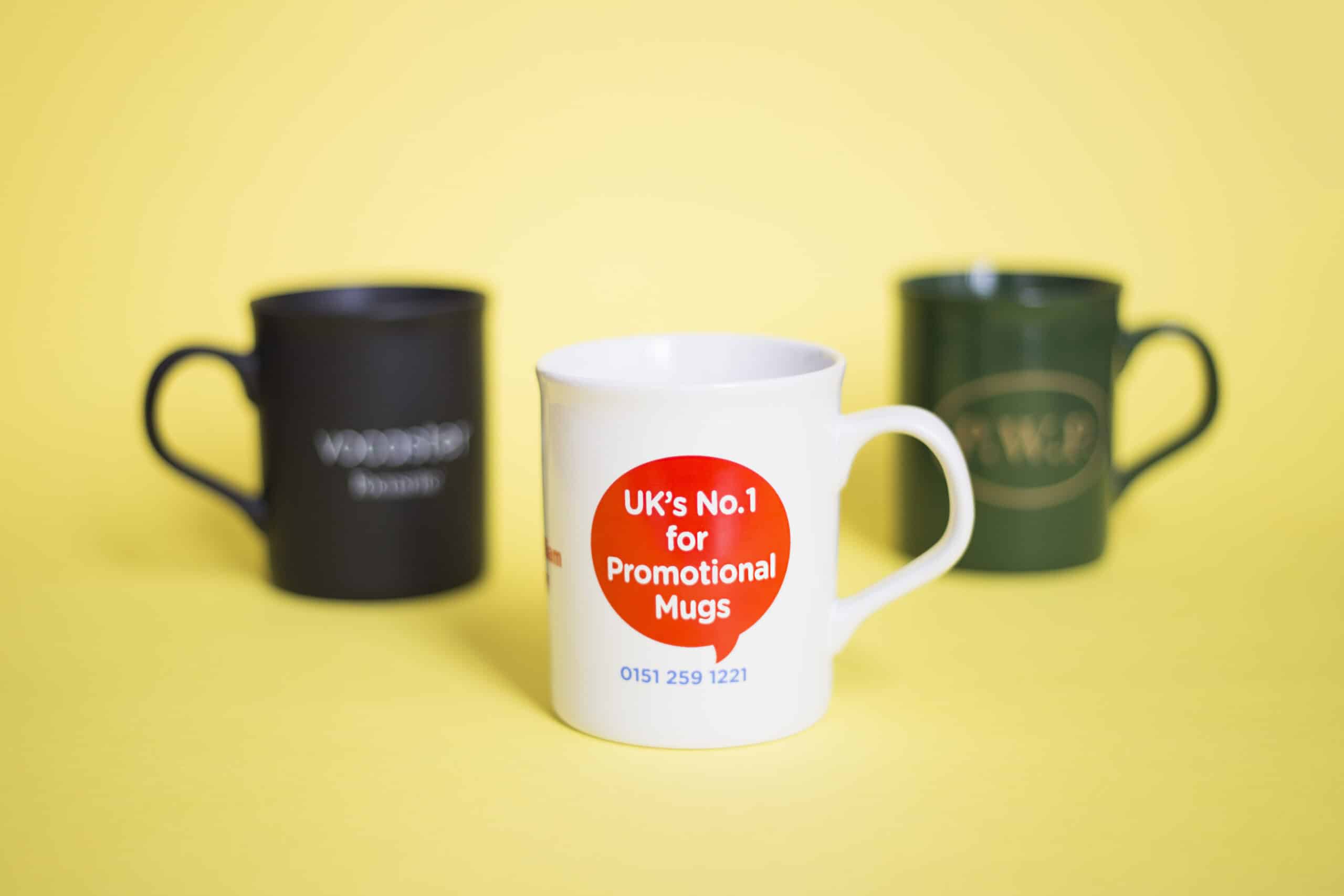 Branded mugs