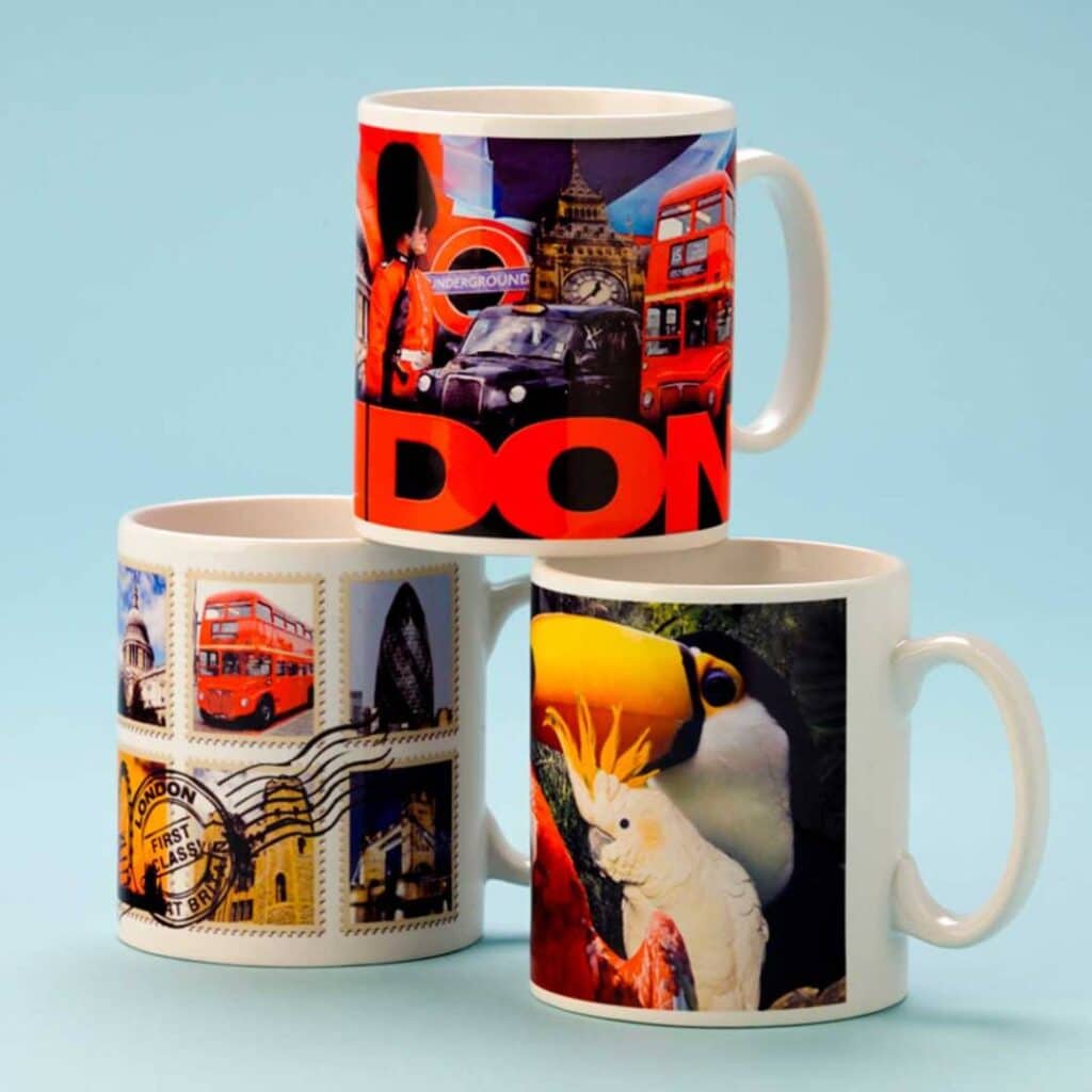 sublimated mugs