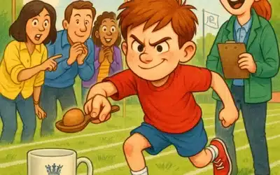 Caught Cheating at the Egg & Spoon Race: What My 3-Year-Old Taught Me About Promotional Mug Suppliers