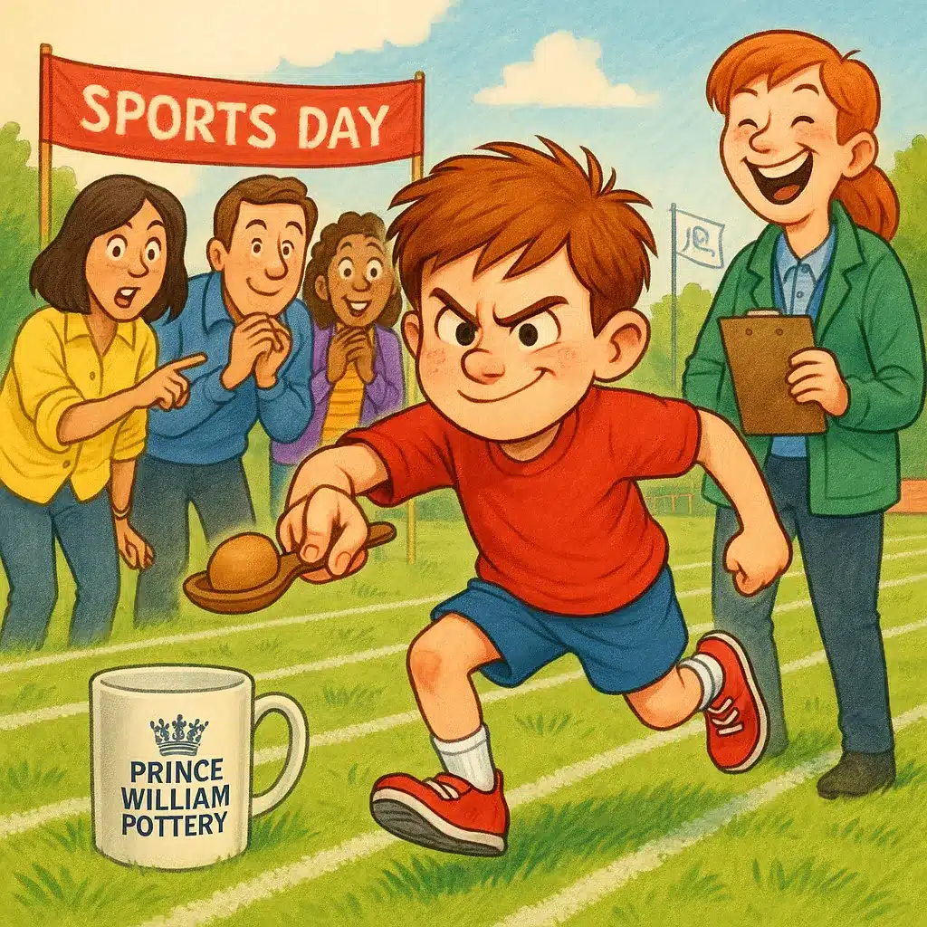Caught Cheating at the Egg & Spoon Race: What My 3-Year-Old Taught Me About Promotional Mug Suppliers